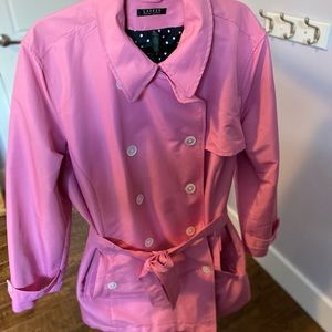 Ralph Lauren rain trench plus size